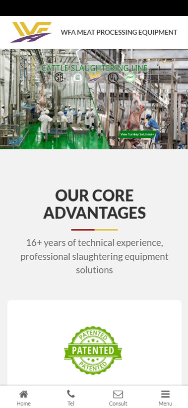 沃丰牛羊猪屠宰设备 手机版