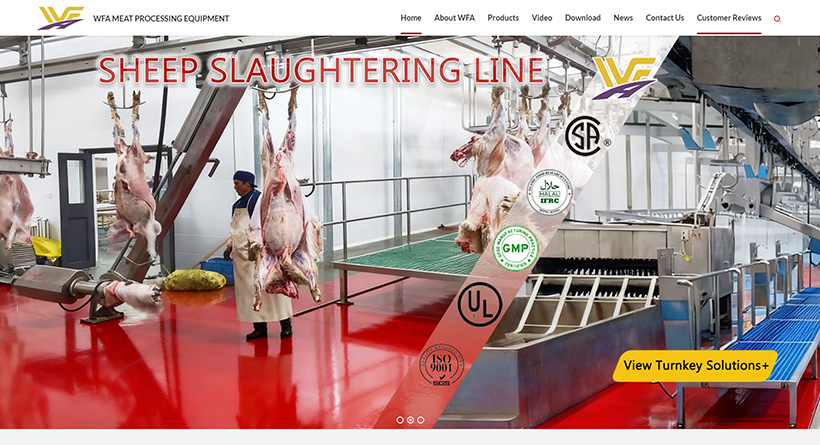 沃丰牛羊猪屠宰设备 电脑版